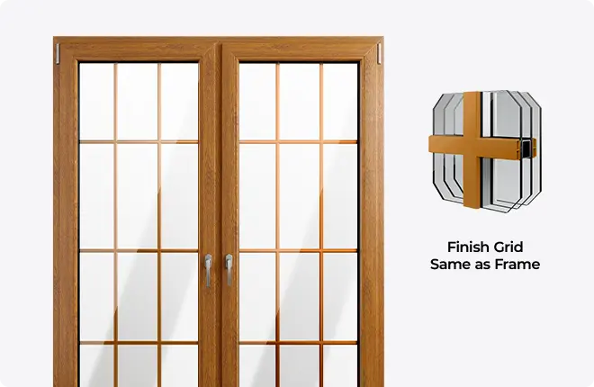 Finish Grid Same as Frame