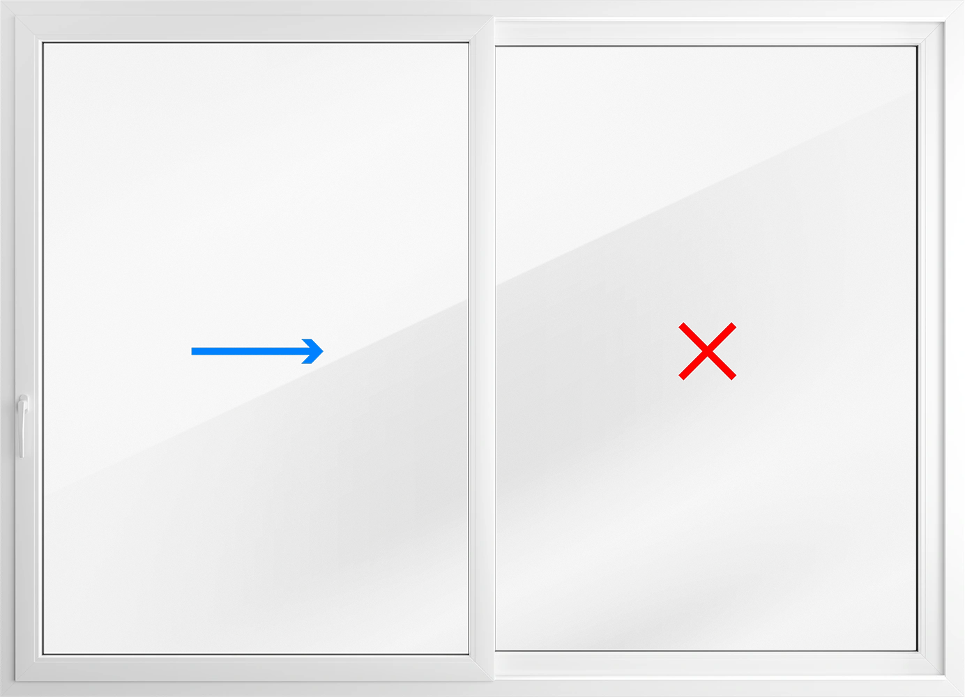 2-panel Patio Sliding Door (Fixed|Slide)