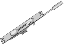 Flush Bolt Top & Bottom